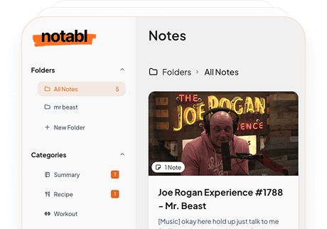 Organize your notes in one place